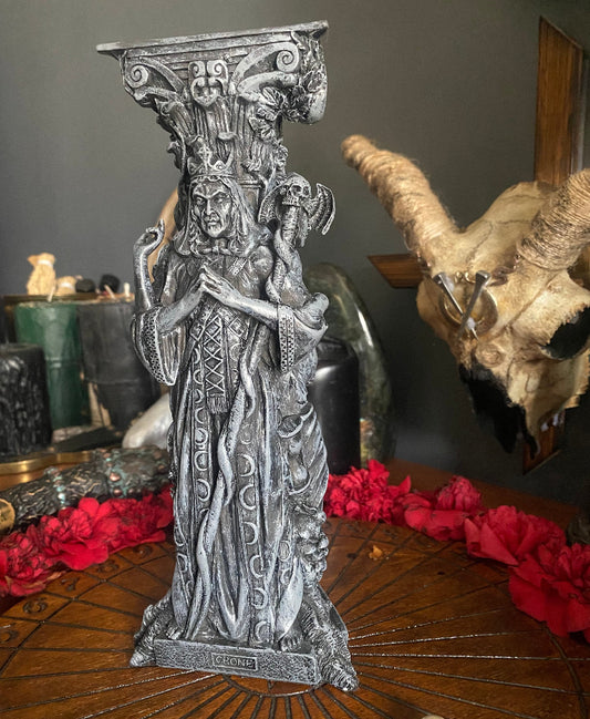 Maiden Mother and Crone Candle Holder