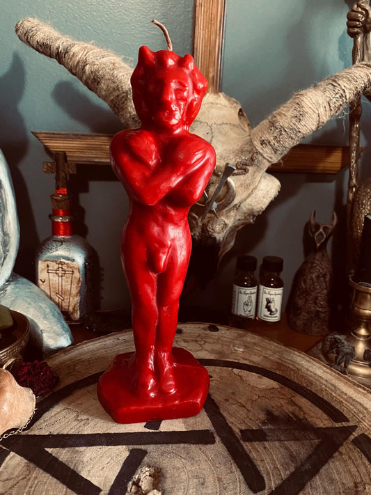 Devil Candles | Pan Figure Candle