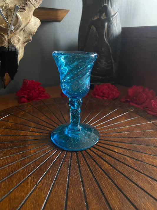 Hand Blown Mini Altar Glass