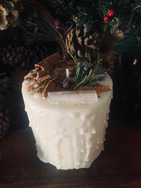 Yuletide Blessings Candle