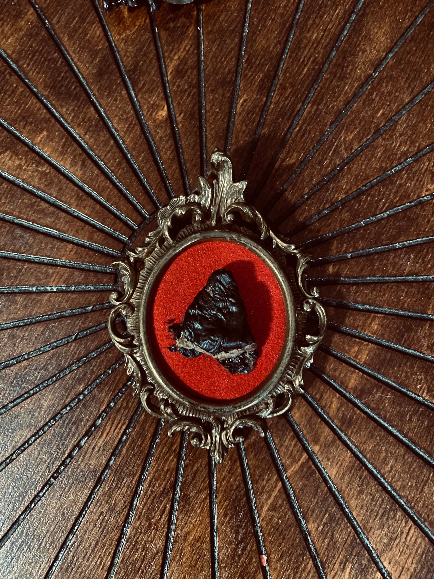 Carrion Crow Framed Heart