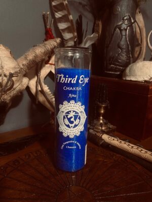 Third Eye Chakra Blue 7 Day Candle